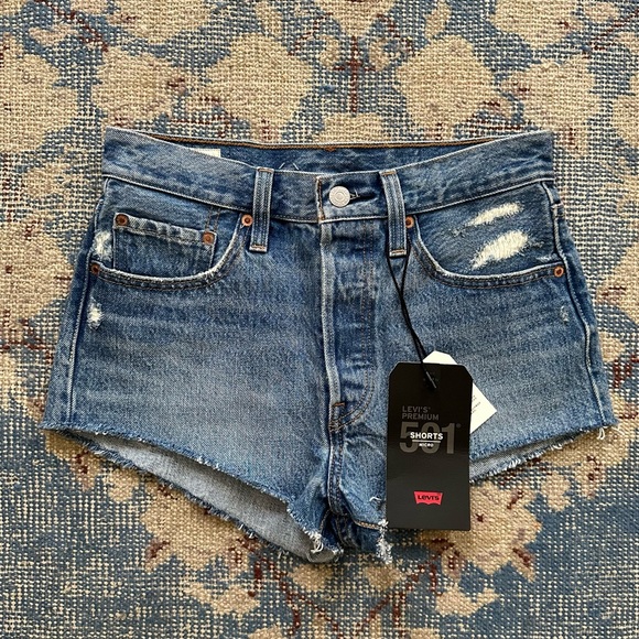 NWT Levi's 501 Micro Short 26 - Picture 4 of 6